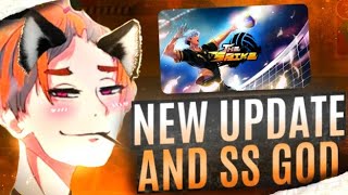 NEW UPDATE IN THE SPIKE??? NEW SS GOD CHARACTER?!!! | The Spike Volleyball Story