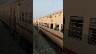 Rangiya - Dibrugarh Express Cross panbari railway station #shorts #indianrailways