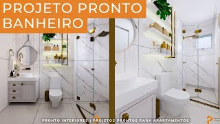 Banheiro Apartamento Pequeno │307