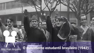 Movimento Estudantil Protesto Contra Os Afundamentos dos Navios Brasileiros (1942)