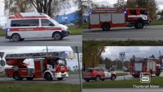 Annelinna 11, 12, 41 and 51 + Ambulance responding