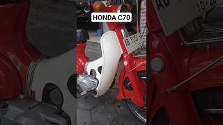 Honda C70 #mekanik #honda #motorclassic #shorts