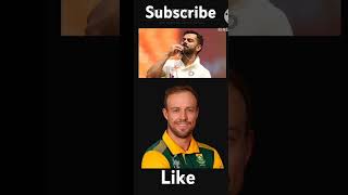 a be de villiers vs virat Kohli #sorts #trending