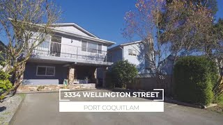 SOLD! 3334 Wellington Street, Port Coquitlam, BC V3B 3X9