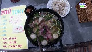 Phở Bò, Bò Kho Quán Tony. Đường Phạm Hùng, Chánh Hưng Sài Gòn Tp. HCM. @KySu075