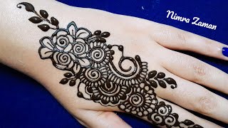 Easy Beautiful Backhand Mehndi design|Mehndi designs|Simple Mehandi design|Mehandi ka design|महेंदी