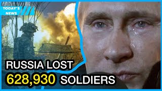 Russia loses 1,140 soldiers and 56 artillery systems in one day