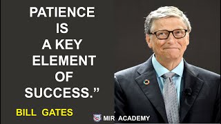 BILL GATES 5 ,MOTIVATIONAL QUOTES,MIR ACADEMY,MIR MIRAJ