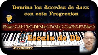 Progresión Avanzada Jazz Piano, Escala de Reb