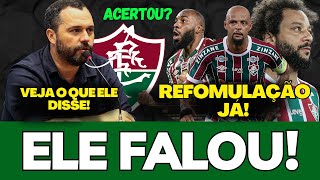 🚨O MÁRIO FINALMENTE FALOU, CBF TOMOU ATITUDE, REFORMULAÇÃO NO FLUMINENSE AGORA!