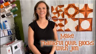 Thankful Quilt Blocks