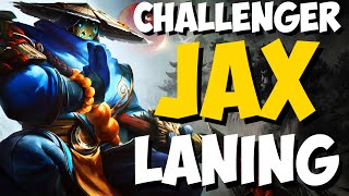 CHALLENGER JAX LANING EXAMPLES | Educational Laning Phase Explanation