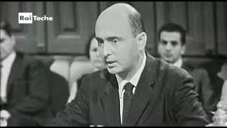 Giorgio Napolitano (PCI) a Tribuna Politica (1966)