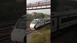 20172 Vande Bharat Express Full Speed | H.Nizamuddin to Rani Kamlapati #indianrailways #shorts