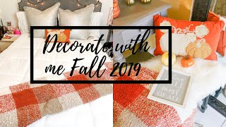 DECORATE WITH ME FALL 2019| Decor Ideas| JASMIIIN JIMENEZ