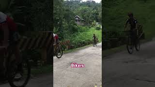 Bikers on the road #shortvideo #fnature