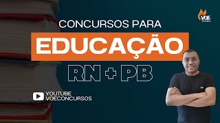 Concursos da educação RN e PB: Português