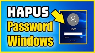 Cara Cepat Hapus Password Laptop Windows 10