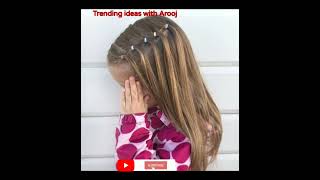 stylish hairstyle for baby girls##