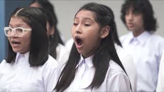 Encuentro Nacional de Coros: Luhanna Melendez - Coro Infantil Sinfonía por el Perú.