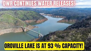 Flows through the City Oroville are decreased to 650 CFS