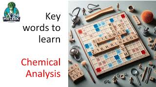 Chemical analysis key definitions video