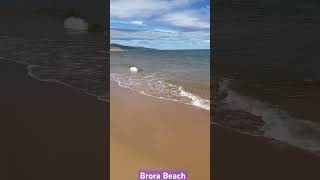 Brora Beach 🏝️ #shortvideo