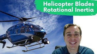 Helicopter Blades Rotational Inertia Physics Problem | Moment of Inertia