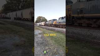 CSX M515 with 5479, 80, 74 #csx #train #trainvideo @CameraBryan #athensalabama #trainhorn #freight