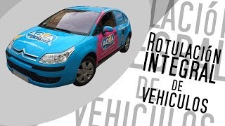 Rotulación Integral de Vehiculo Aqua Badajoz