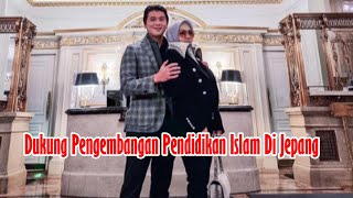 Syahrini Beri Bantuan Dan Dukung Pengembangan Pendidikan Islam Di Jepang