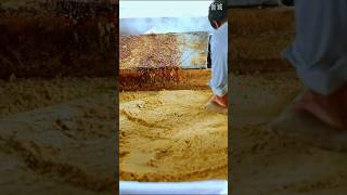 How Traditional Jaggery is Made from Sugarcane #shorts