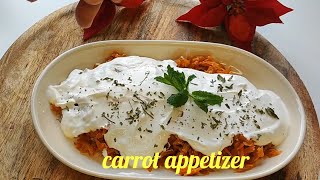 Самая простая, вкусная закуска, морковный таратор, морковная закуска