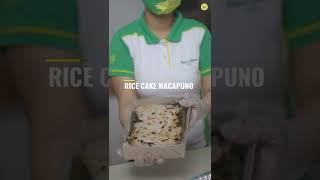 How its made, Susie's Cuisine Rice Cake with Macapuno