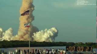 [HD] Space Shuttle STS-117 Launch, press site