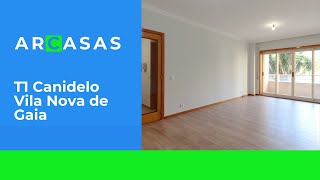 Apartamento T1 com lugar de garagem e varanda em Canidelo, Vila Nova de Gaia