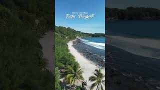 indahnya pantai menganti kebumen #shorts #beach #drone