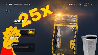 The Worst Alpha Pack Opening In Rainbow Six Siege History