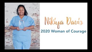 Nikiya Davis, 2020 Woman of Courage Awardee