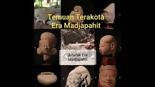 Replika temuan artefak terakota era madjapahit