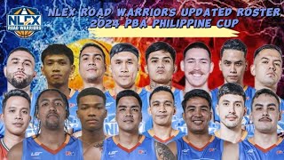 NLEX Road Warriors Updated Roster | 2024 PBA All Filipino Cup Lineup