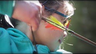 Trackers Archery Camps - Kids, Bows, and Arrows