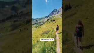 Braunwald to Gumen uphill - Amazing Travel☀️🌊