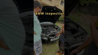 BMW Inspection karwaya#minivlog #theriderwithstetho #shorts