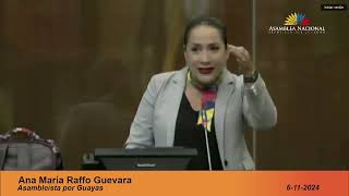 Ana María Raffo | Intervención Pleno nro. 978 | 6 de noviembre de 2024 | #CondonaciónDeCréditos.