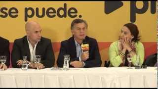 Conferencia de prensa de Mauricio Macri