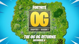 🔴LIVE! - FORTNITE "OG CHAPTER 1 RETURNS" FINALLY  🎁 CHAPTER 6 SEASON 1 SKIN GIVEAWAY 🎁 ON 7.1K