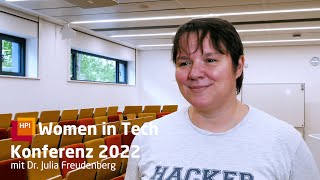 Dr. Julia Freudenberg: warum sich technische Schulbildung ändern muss | Women in Tech Konferenz 2022