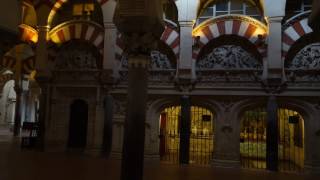 Interior of the Mezquita, Cordoba, Spain