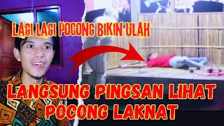 POCONG LAKNAT BIKIN ORANG PINGSAN #REACT FRANK POCONG